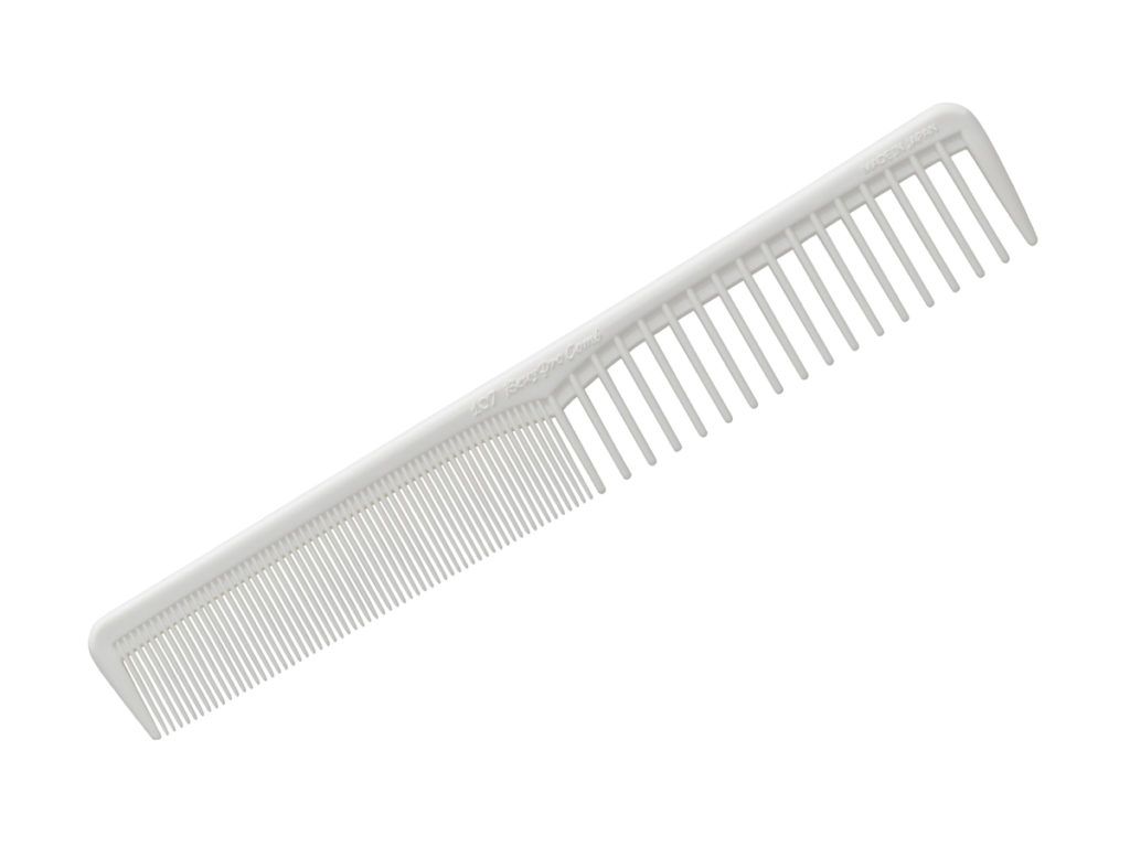 Beauy Pro comb #107 Blocking Cut comb White
