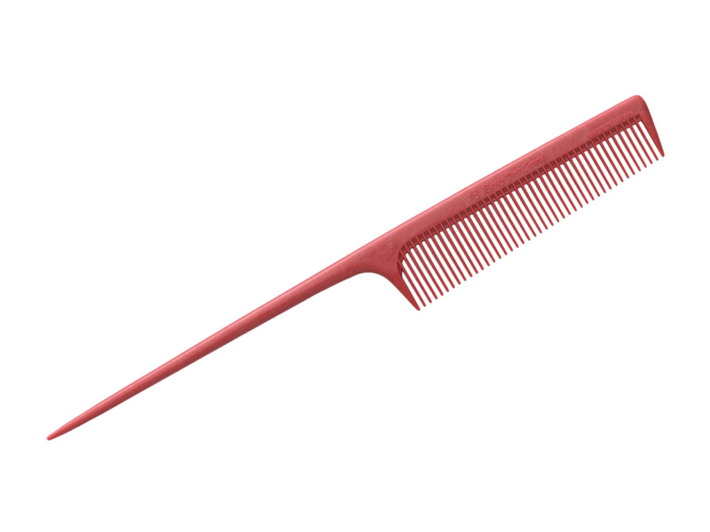 Beauy Pro comb #13 Tail comb (winding comb) Red