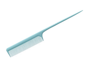 New Cesibon comb #1 Tail comb (set winding comb) Ice blue