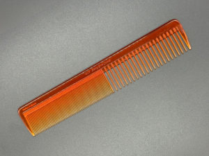 Beauy Pro comb #407 Hair Clipper comb (Exclusive Clear color) Whiskey (C/Orange)