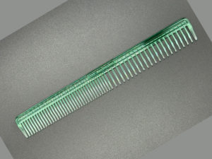 Beauy Pro comb #505 Long comb (Exclusive Clear color) Candy Apple(C/Green)