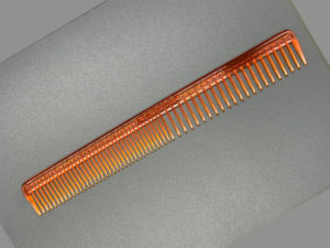Beauy Pro comb #505 Long comb (Exclusive Clear color) Whiskey(C/Orange)