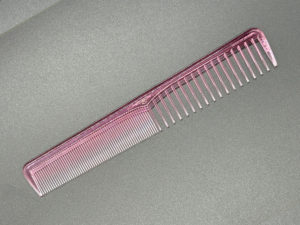 Beauy Pro comb #107 Blocking Cut comb(Exclusive Clear color) ROSÉ(C/Pink)